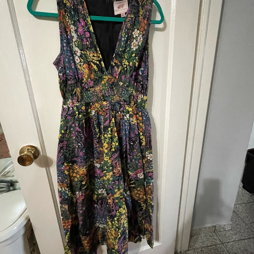 Floral V-Neck Dress